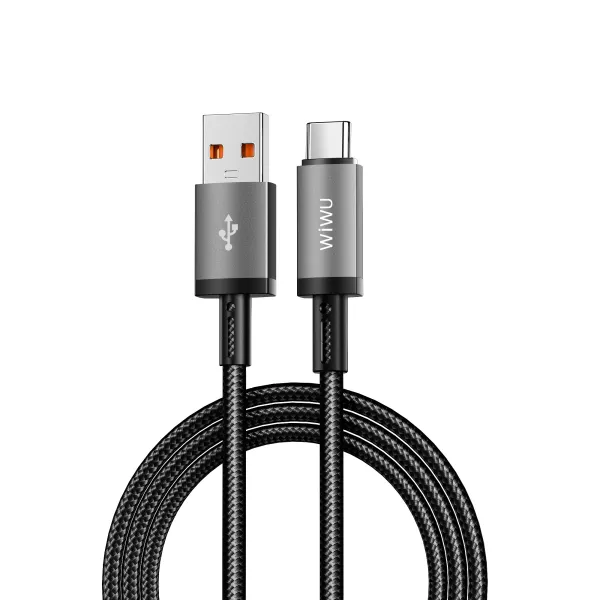 Кабель WIWU Titanlink USB-A to USB-C (Grey)
